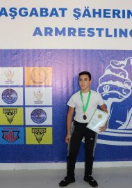 Fotoreportaž: Armrestling boýunça Aşgabadyň çempionaty geçirildi