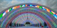 New Year's lights were solemnly lit on the main tree of Turkmenistan