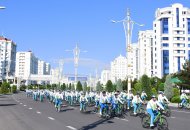 Photo report: A massive bike ride in honor of World Bicycle Day took place in Ashgabat