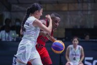 Photos from the matches of the Turkmenistan women's national team in the FIBA 3x3 Asia Cup Qualifier in Singapore