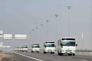 The second part of the Ashgabat-Turkmenabat high-speed highway opened in Turkmenistan