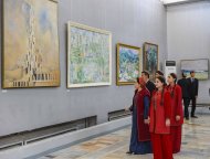 Personal exhibition of paintings by Annadurdy Almammedov opens in Ashgabat