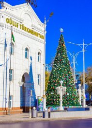 Ashgabat is ready to celebrate the New Year