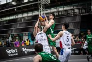 Fotoreportaž: 3x3 basketbol boýunça Aziýanyň kubogyndaky Türkmenistan - Koreýa Respublikasy duşuşygy