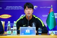 Photo report: Press conference of the national teams of Turkmenistan and Korea before the qualifying match of the 2022 FIFA World Cup