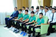 Photo report: Turkmenistan national football team (U-12) rewarded with valuable gifts in Ashgabat 