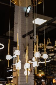 Chandeliers and lamps of Şem store in Ashgabat - the right choice of lighting