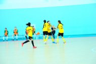 Photo report: Teams from Ashgabat and Ahal played in the final of the Futsal Cup of Turkmenistan among women's teams