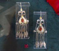 Exhibition of jewelry in the Main National Museum of Turkmenistan