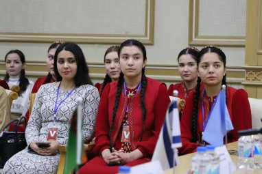 A youth forum was held at the UN building in Ashgabat