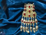 Exhibition of jewelry in the Main National Museum of Turkmenistan