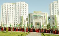 Aşgabat şäherini ösdürmegiň 15-nji nobatdakysynyň çäklerinde gurlan durmuş maksatly desgalaryň açylyşyndan fotoreportaž