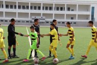 Photoreport: The match between the children's teams of Ashgabat and Mary in Geokcha