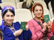 1530 people solemnly received the passport of a citizen of Turkmenistan