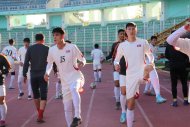 Photo report: DPR Korea national football team held a training session before the match with the Turkmenistan