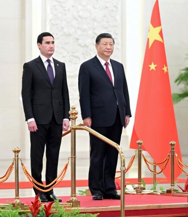 Visit of Serdar Berdimuhamedov to the People's Republic of China