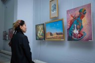 Photo report: Exhibition of artists from Mary velayat continues in Ashgabat