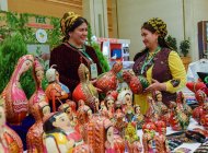 Exhibition of the shopping complex dedicated to the Day of the Turkmen Carpet in Ashgabat