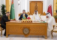 State visit of Serdar Berdimuhamedov to Qatar continues