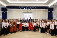 Governor of the Astrakhan Oblast Igor Babushkin visited the school named after Magtymguly Pyragy in the village of Funtovo