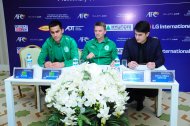 Photo report: Press conference of the national teams of Turkmenistan and Sri Lanka before the qualifying match of the World Cup 2022