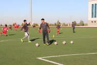 Photo report: DPR Korea football team training in Ashgabat