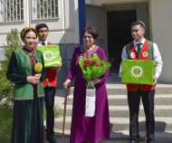 Photoreport: Veterans were congratulated in Ashgabat