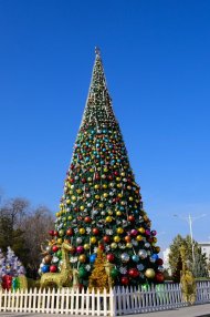 Ashgabat is ready to celebrate the New Year