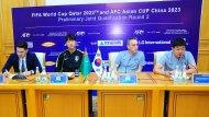 Photo report: Press conference of the national teams of Turkmenistan and Korea before the qualifying match of the 2022 FIFA World Cup