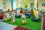 A drawing competition was held in the Ashgabat kindergarten 