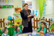 A drawing competition was held in the Ashgabat kindergarten 