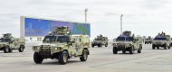 Photos: Military parade in honor of the 30th anniversary of independence of Turkmenistan