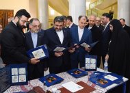 An exhibition of works by artists and artisans of Iran opened in Ashgabat