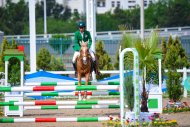 Show jumping competitions were held in Ashgabat