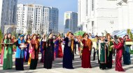 Photoreport: More than a thousand families celebrated a housewarming in a new residential area of Ashgabat