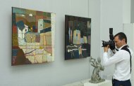 Personal exhibition of works by artists Yarmammedovs in Ashgabat