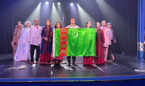 Türkmen talyplary Türki dünýäniň talyplarynyň III teatr festiwalyna gatnaşýarlar