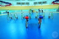 Photo report: French cyclist Frédéric Magné visited the Ashgabat Velodrome