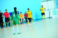 Photo report: Teams from Ashgabat and Ahal played in the final of the Futsal Cup of Turkmenistan among women's teams