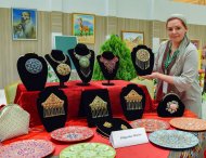 Exhibition of the shopping complex dedicated to the Day of the Turkmen Carpet in Ashgabat