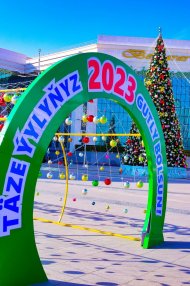 Ashgabat is ready to celebrate the New Year