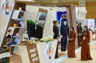 Exhibition of the shopping complex dedicated to the Day of the Turkmen Carpet in Ashgabat