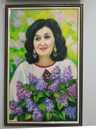 Photo report from the exhibition of works of women artists of Turkmenistan