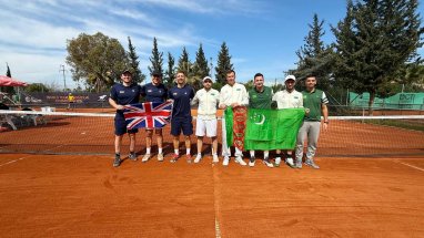 Туркменские теннисисты вышли в четвертьфинал командного чемпионата мира в Турции