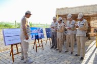 An open-air seminar was held at the ancient settlement of Paryzdepe in Turkmenistan