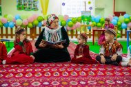 A drawing competition was held in the Ashgabat kindergarten 