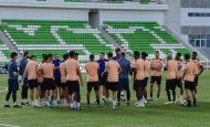 Photoreport: Open training session of Ahal and Al-Feiha at the Ashgabat stadium