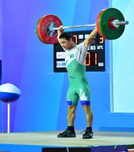 Photos: Turkmenistan Open Weightlifting Championship 2020