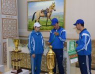 Winners of international competitions awarded in Ashgabat