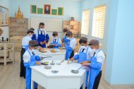 A celebration was held in Balkanabat in honor of the opening of secondary school No. 25